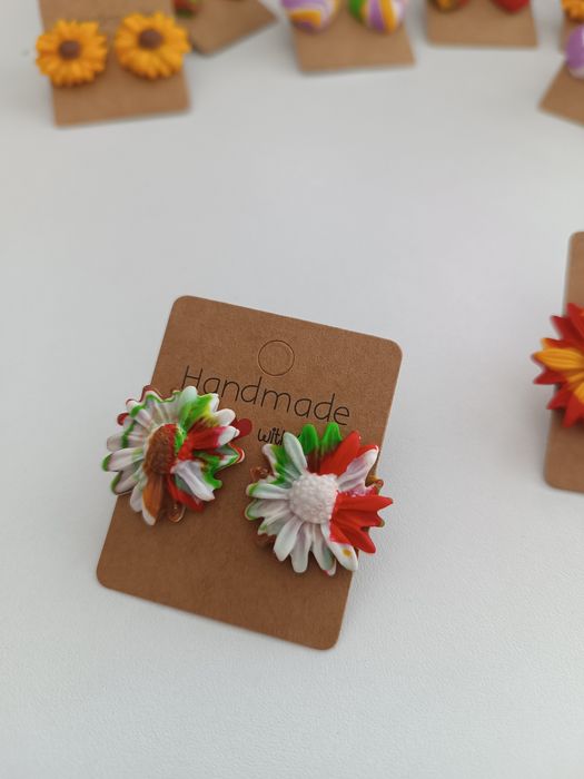 Обици от полимерна глина