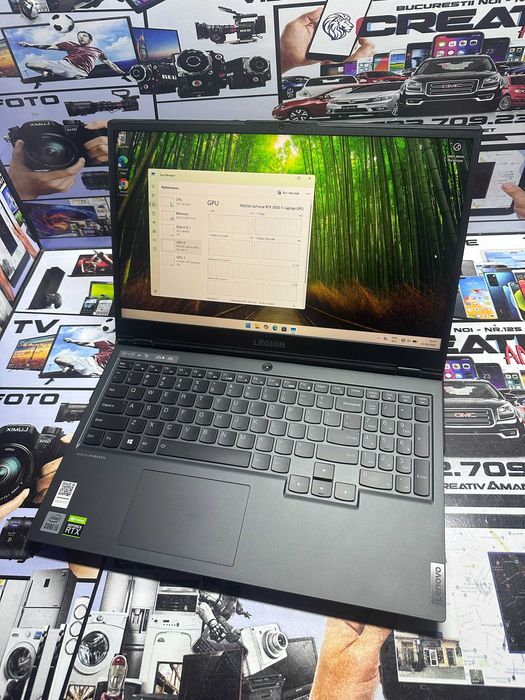Laptop Gaming Lenovo Legion / i5 10th gen / RTX 3050 TI / 16 GB RAM / 500 GB SSD / CreativAmanet
