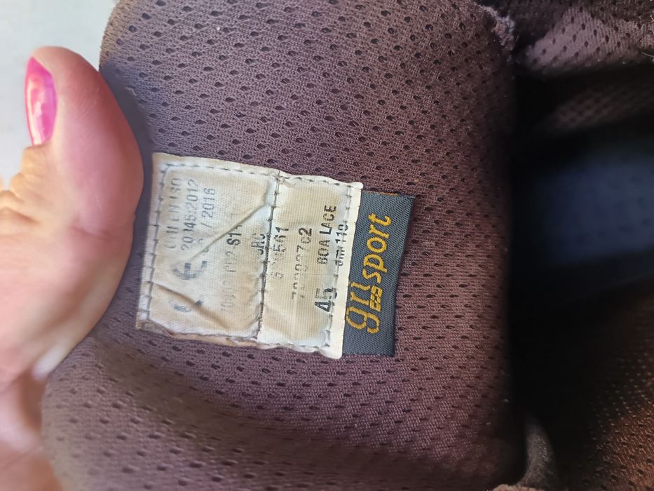 Мъжки зимни обувки, естествена кожа и велур