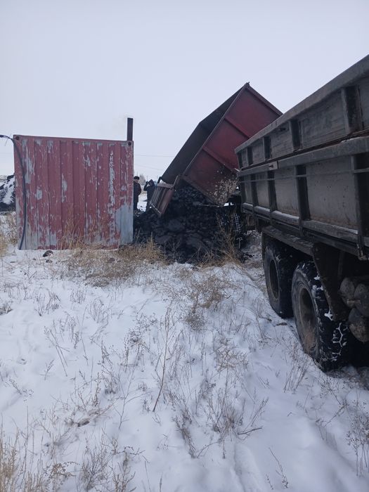 Камаз с прицепом