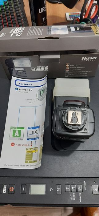 Bliț Nissin Di866 Mark II pt. Nikon TTL