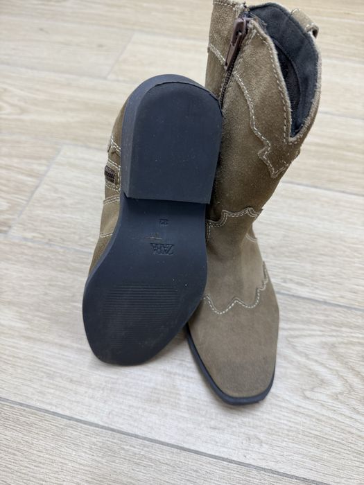Ghete zara marimea 32 - piele