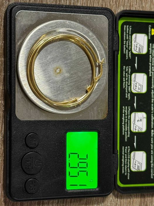 Златни обеци  2.95гр 14к