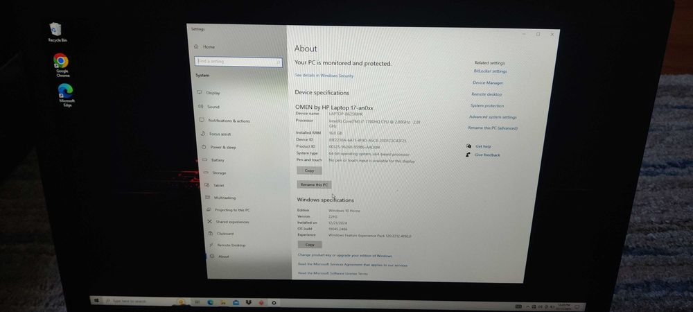 Laptop Gaming HP Omen 17-an0xx
