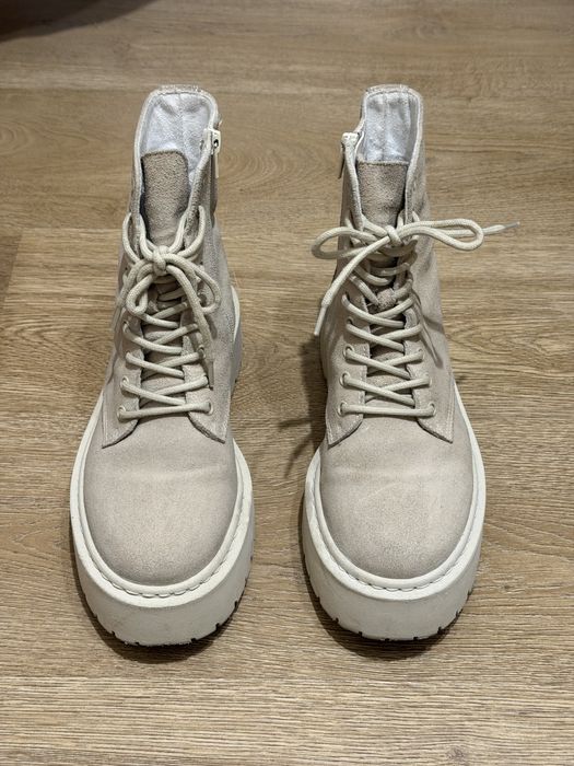 Дамски боти Steve Madden-естествен велур