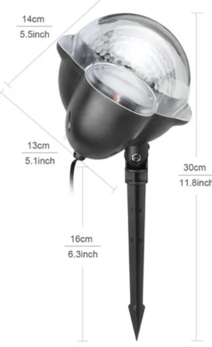 Диско лампа Snow Flower Lamp