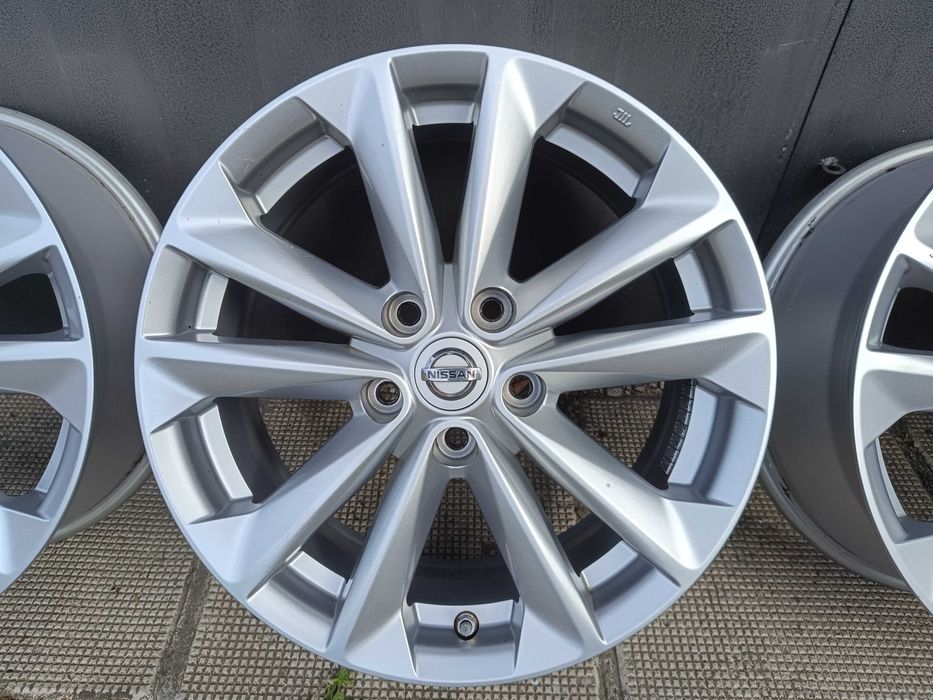 ОРИГИНАЛНИ джанти 17 ' цола 5x114,3 NISSAN QASHQAI J10 J11 / НИСАН 7J ET40 + датчици