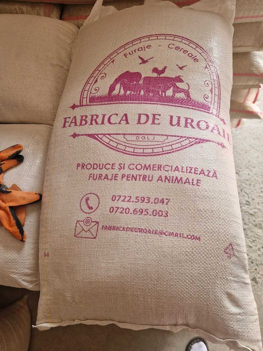 tarate de grau, uruiala mica/mare, spartura de porumb, malai furajer