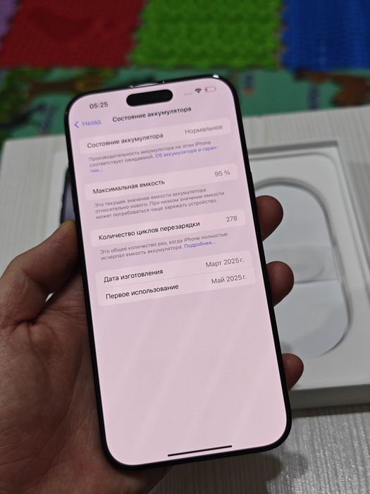 iPhone 16 Pro Max 256Gb EAC 95%акб без ремонта