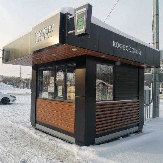 Павильон киоск торговый площадки Бутки