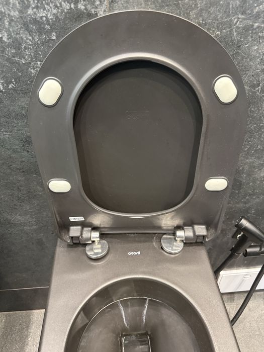 Унитаз черный creavit