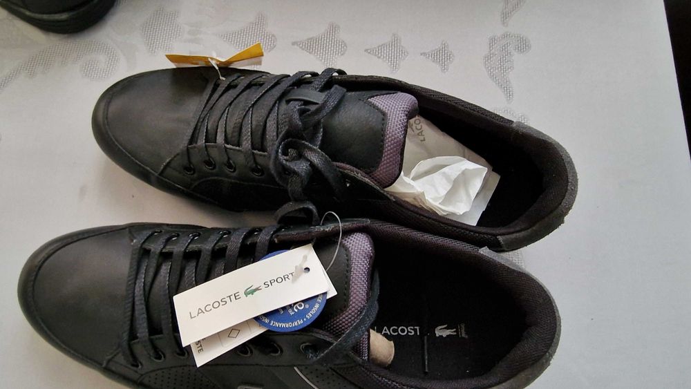 Кроссовки мужские Lacoste, новые, производство Италия