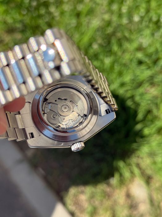 SEIKO mod, olive green 39mm