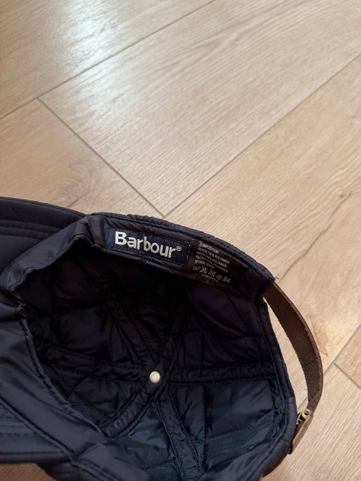Шапка Barbour синя