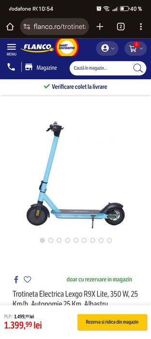 Trotinetă electrică LEXGO