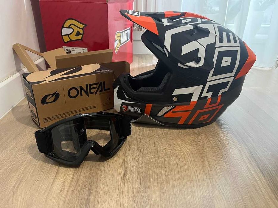 casca moto/casca enduro, NOUA, marimea L