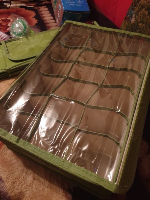 Органайзеры для компактного хранения белья, мелких вещей ! Цена за 1шт