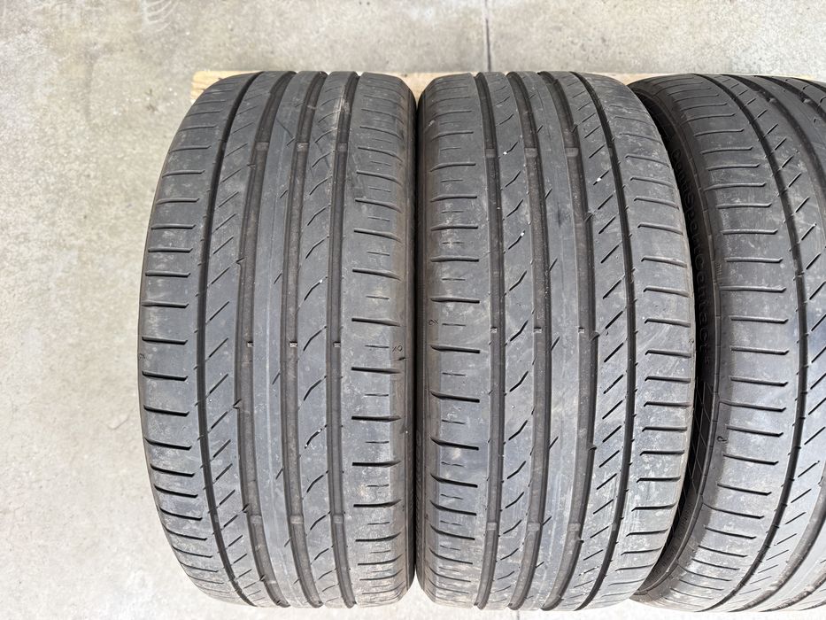 4бр. ОТЛИЧНИ Летни Гуми С Борд 215/40R/18 -CONTINENTAL- DOT:4720- 4.5мм.