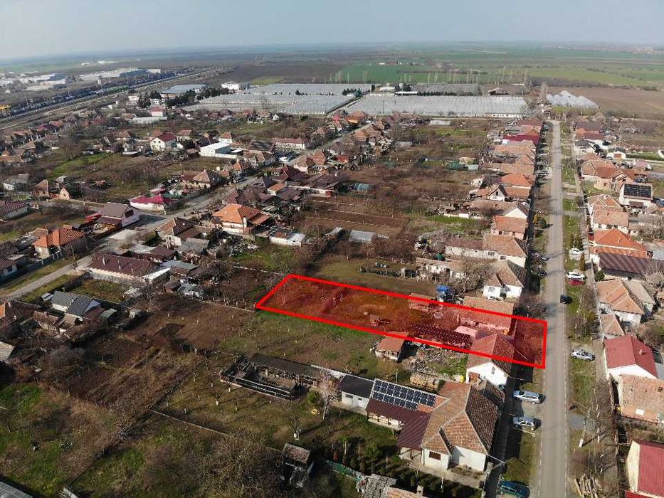 Casa cu teren 1100mp in Curtici locatie linistita