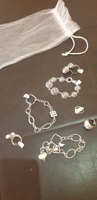 Сребърни изискани  накити