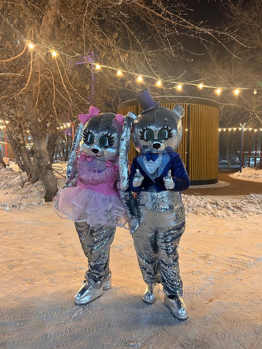 Мишка и Зайка на прокат аниматоры