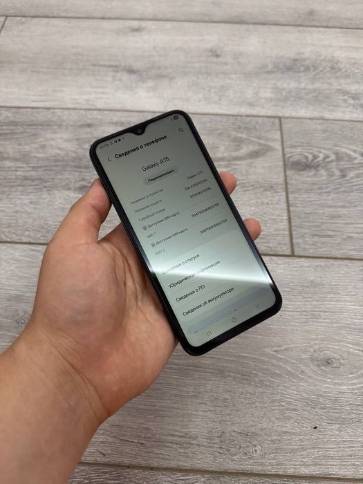 Samsung a15 256 Ekrani alishkan