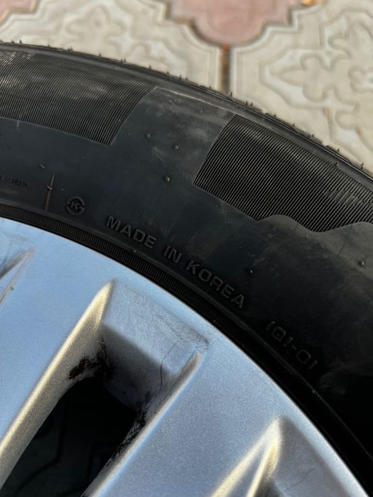 Диски с шинами, титанки с резиной