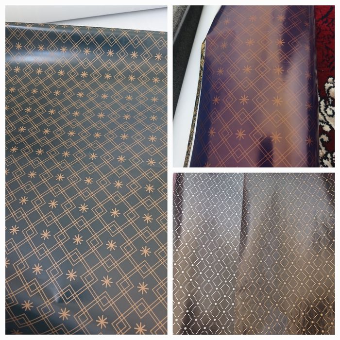 Продам бумаги для упаковки подарков и бантики, ленты атласные