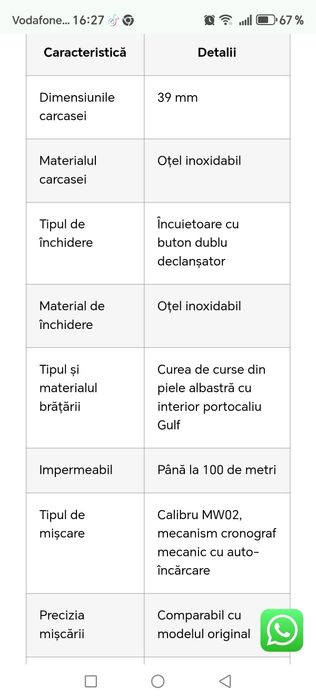 Ceas tag heuer impecabil