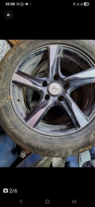 Продаются шины с дисками б/у