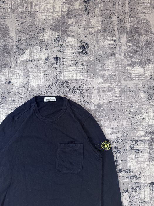 Stone island M size crew neck pocket суичър