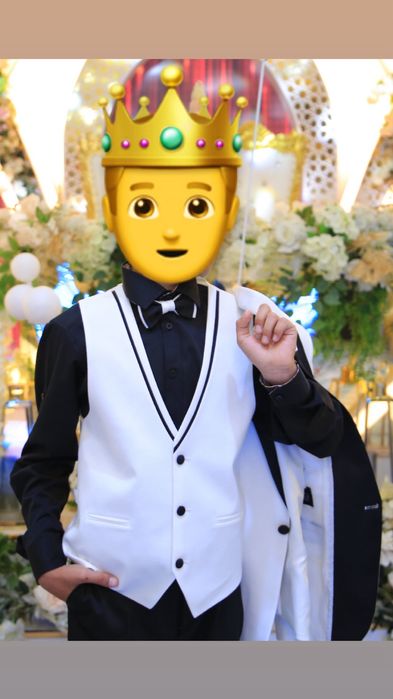 Костюм брюк  туфлиси билан