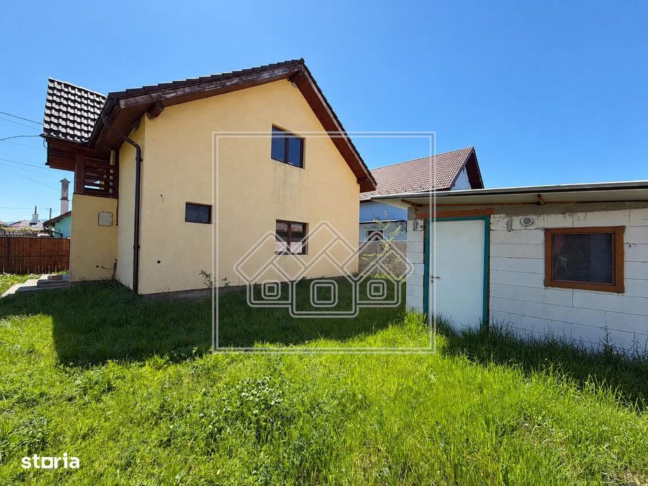 Casa individuala in Cristian – 4 camere, 113 mp, teren 300 mp – zona l