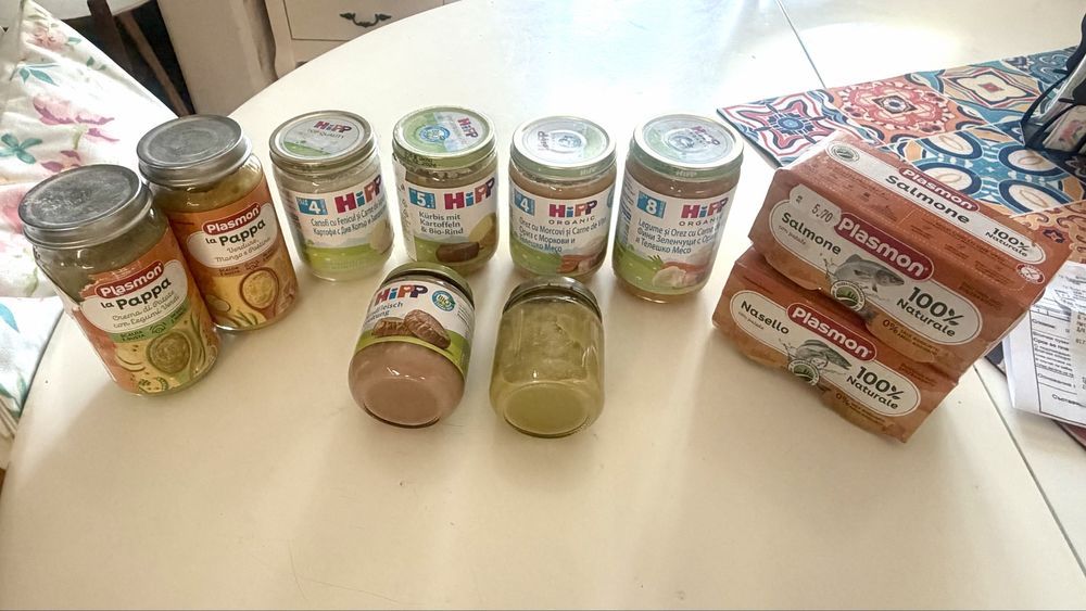 бебешки пюрета hipp & plasmin
