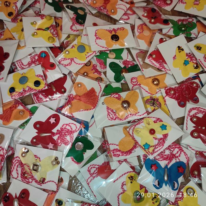 Бутикови ръчно изработени мартенички лично от мен на едро, ЕВТИНО!