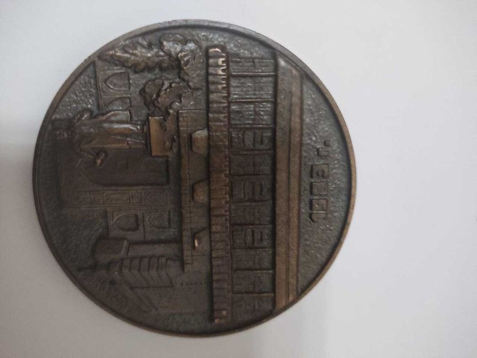 Настольная медаль 2000-лет со дня основания г. Ташкента Чекан ЛМД