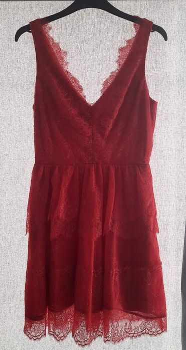 Rochie BCBG MAXAZRIA Dantela Rosie S-M