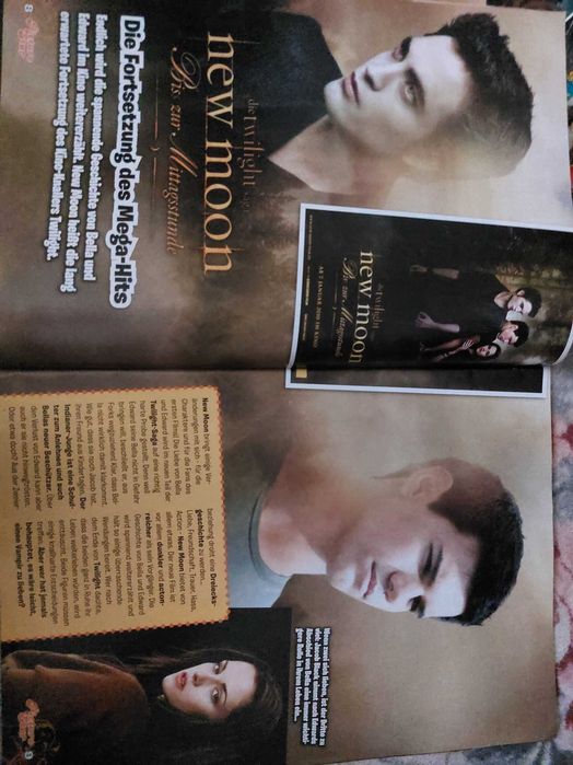 Revista Fantasy editie speciala New Moon Eclipsa Robert Pattinson.