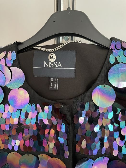 Pardesiu de ocazie cu paiete Nissa