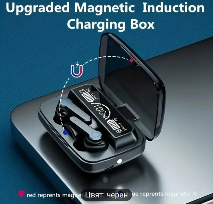 TWS M19 Безжични спортни слушалки