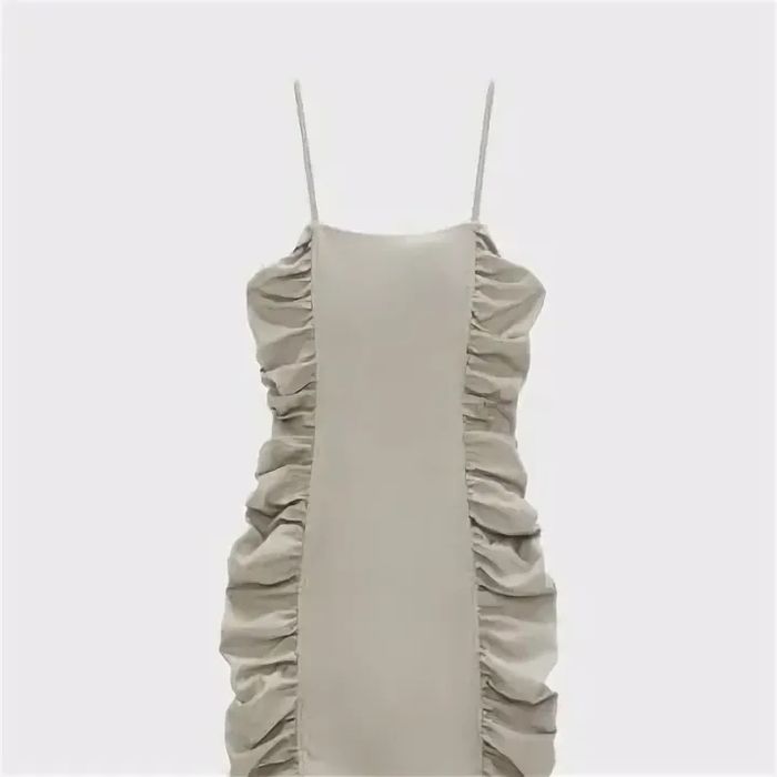 Платье zara под кожу