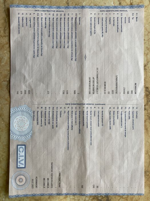 Remorca auto tractabila NIEWIADOW