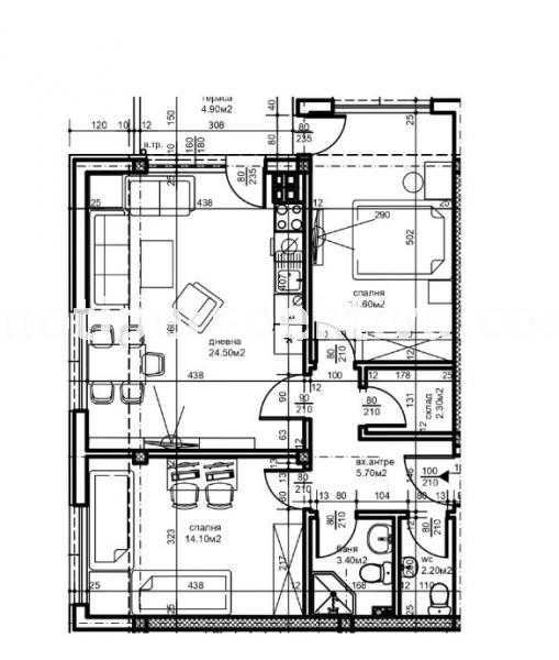 Продава се Тристаен апартамент в Пловдив, Христо Смирненски - 95 кв.м за 974 €/кв.м - Снимка #3