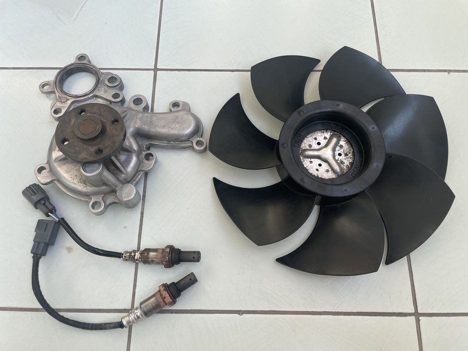 Лексус LX 570 вентилятор охлаждения