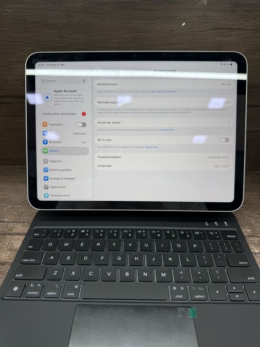 Ipad a16 128gb silver