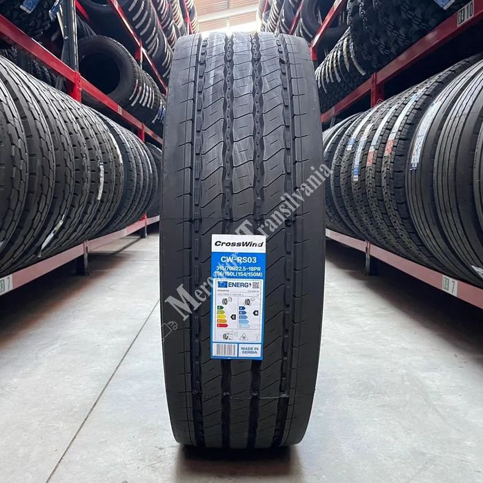 Anvelopa NOUA 315/70R22.5 Crosswind CW-RS03, M+S*, Regional, Directie, 156/150 L (154/150 M) 18PR - C, B, A 69dB