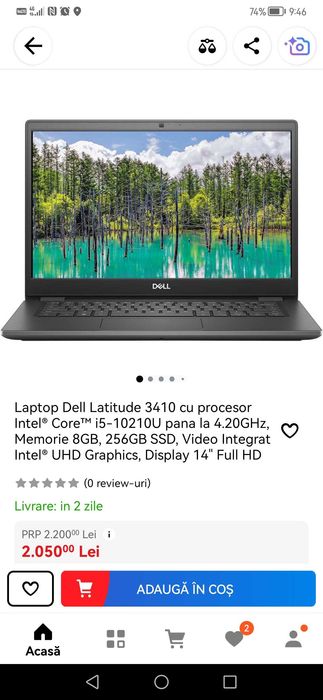 Laptop Dell Latitude 3410