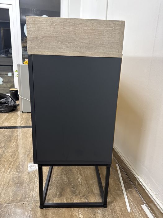 Vand Comoda moderna culoare gri antracit