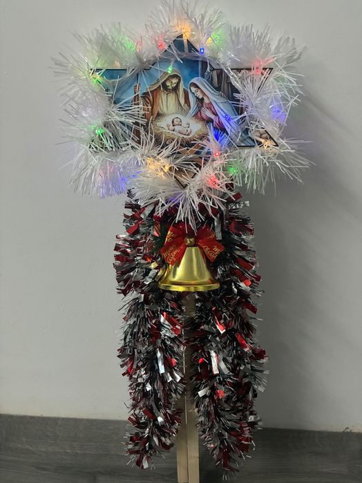 Stea pentru Colindat cu instalație led