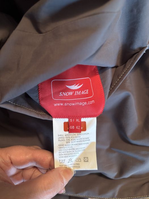 Пуховик двусторонний Snowimage, размер 42